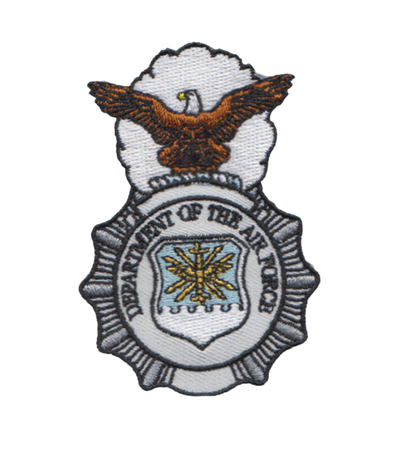 USAF Security Forces Police (SP) Badge Color Shield Patch