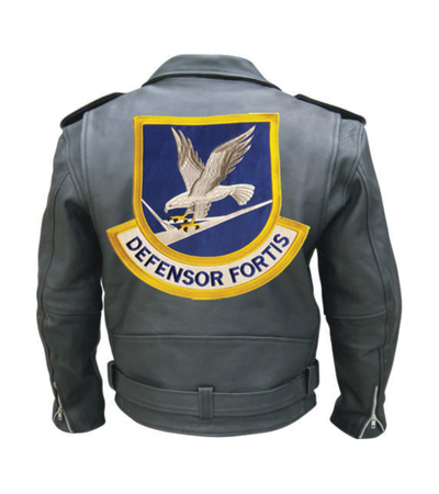 USAF Security Police/Forces Motorcycle Defensor Fortis Patch