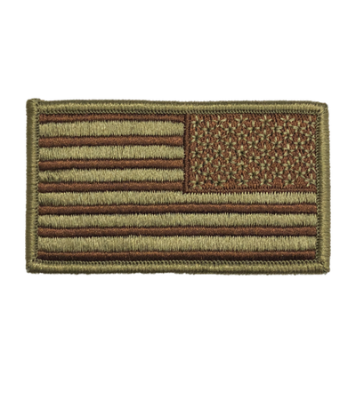 USAF US Reverse American Spice Brown OCP/Multicam Flag Patch
