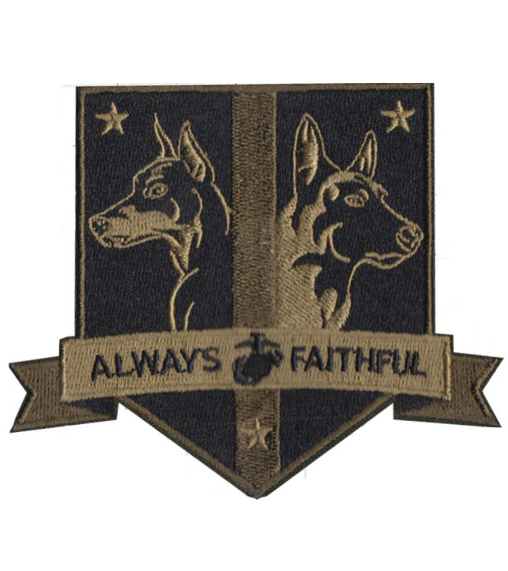 USMC Marine Corps MWD K9 Subdued Patch