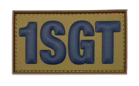 Space Force First Sergeant (1SGT) Shoulder Blue USSF PVC Patch