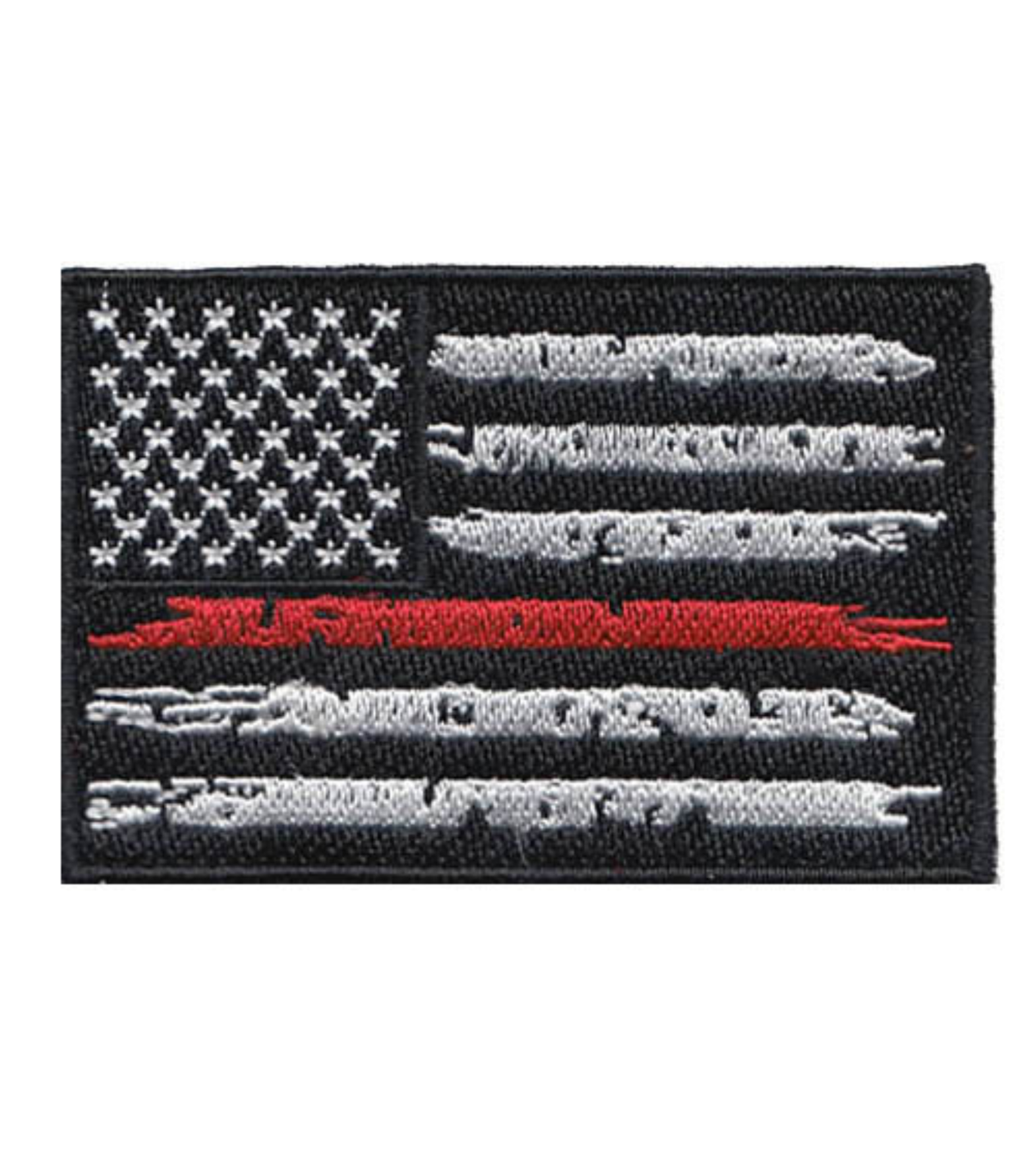 US Flag - Thin Red Line Custom Patch