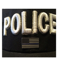 US Flag Lapel Pin - Thin Blue Line