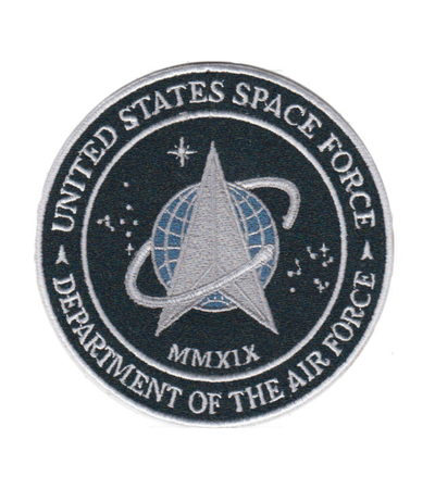 US SPACE FORCE (USSF) ROUND PATCH