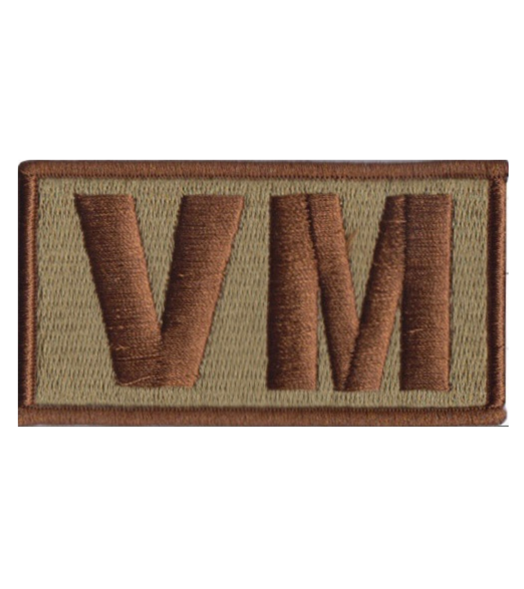 Vehicle Maintenance (VM) Shoulder Identifier Multicam/OCP Patch - 2 Pack