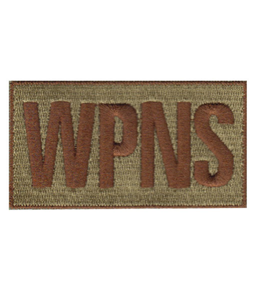 Weapons (WPNS) Shoulder Identifier Multicam/OCP Patch - 2 Pack