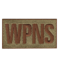 Weapons (WPNS) Shoulder Identifier Multicam/OCP Patch - 2 Pack