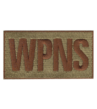 Weapons (WPNS) Shoulder Identifier Multicam/OCP Patch - 2 Pack