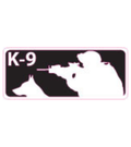 White M4 K-9 / K9 Shooter Sticker