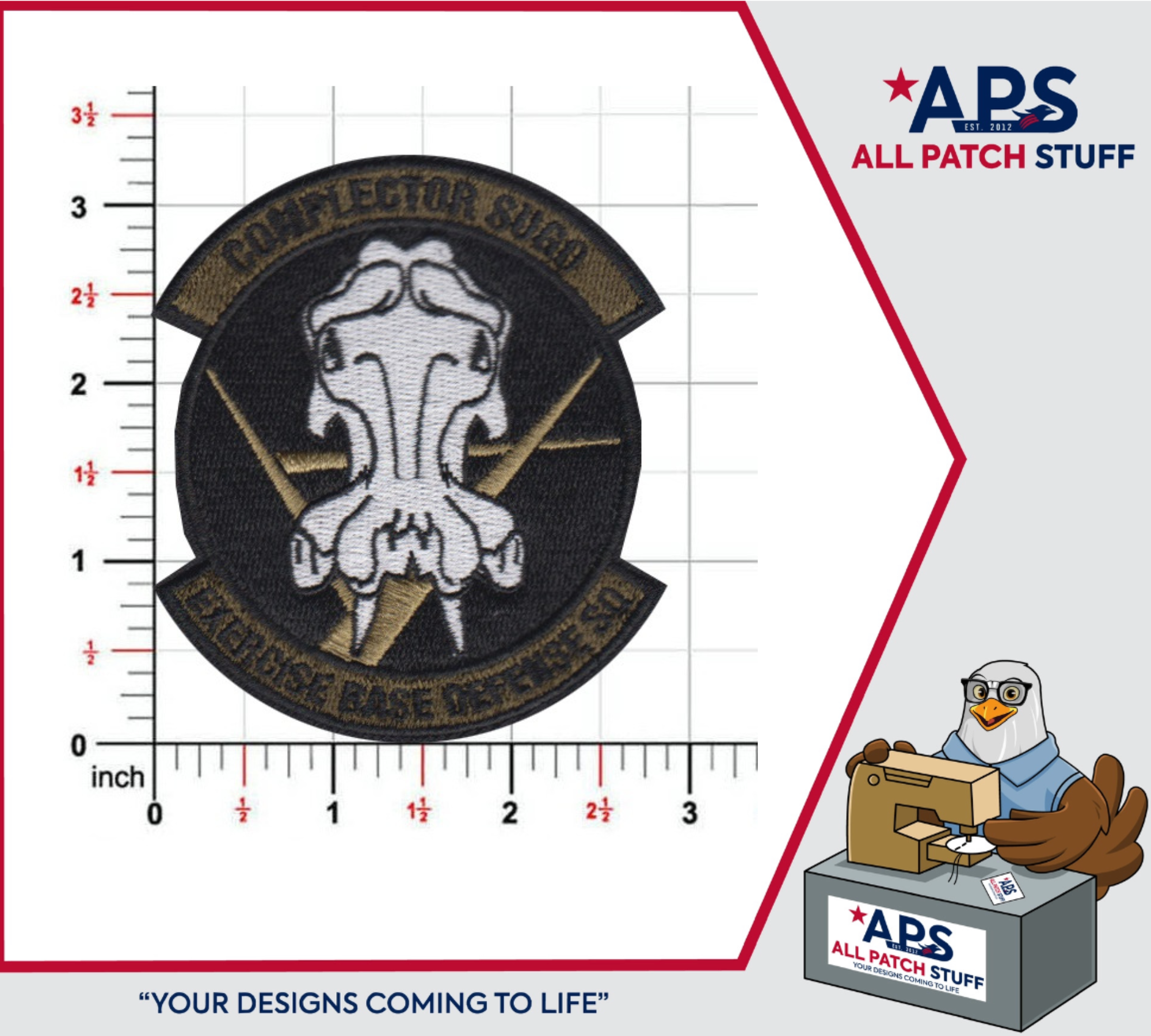 Exercise Base Defense Squadron Patch