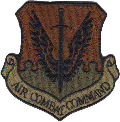 Air Combat Command (ACC) Majcom Spice Brown OCP Patch - 2 Pack