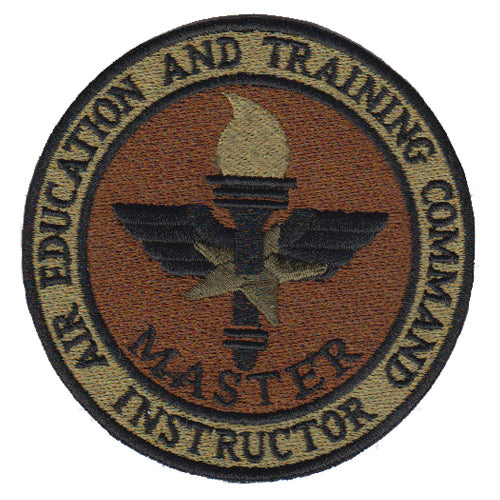 AETC MASTER Instructor Spice Brown OCP Patch - 2 Pack