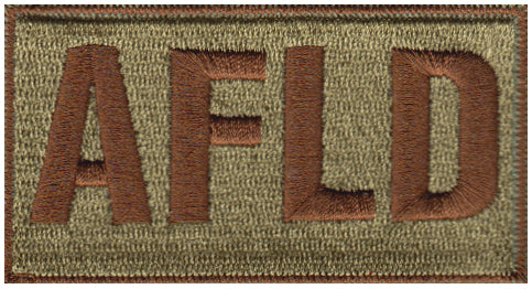 Airfield Operations (AFLD) Shoulder Identifier Multicam/OCP Patch - 2 Pack