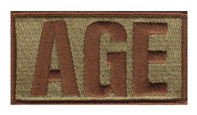 Aerospace Ground Equipment (AGE) Shoulder Identifier Multicam/OCP Patch - 2 Pack