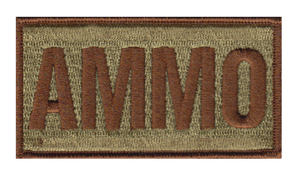 Munitions Specialist (AMMO) Shoulder Identifier Multicam/OCP Patch - 2 Pack