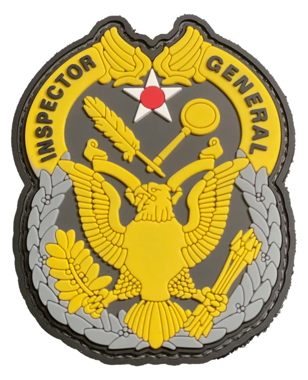 Inspector General (IG) Badge PVC Patch