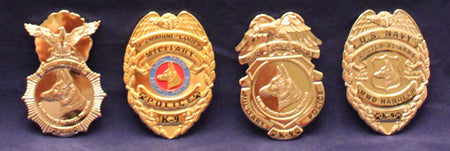 Marine Corps USMC MP K-9 / K9 Badge / Coin - alternate view
