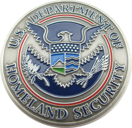TSA K-9 / K9 Challenge Coin - Department of Homeland Security - alternate view