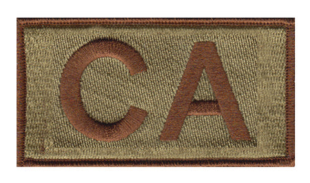 Custom Security Forces Shoulder CA (CATM) Multicam/OCP Patch - alternate view