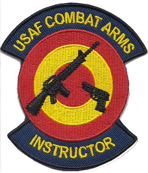Security Forces Combat Arms (CATM) Patch - alternate view