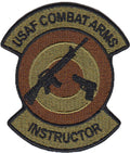 Security Forces Combat Arms (CATM) Spice Brown Patch