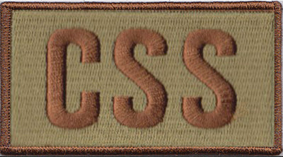 Command Support Staff (CSS) Shoulder Identifier Multicam/OCP Patch - 2 Pack