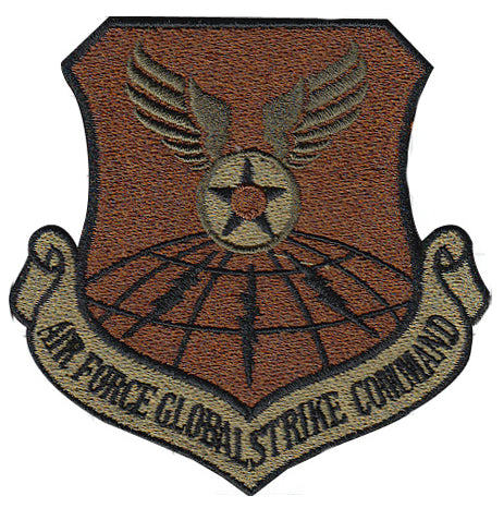 Air Force Global Strike Command Majcom Spice Brown OCP Patch - alternate view