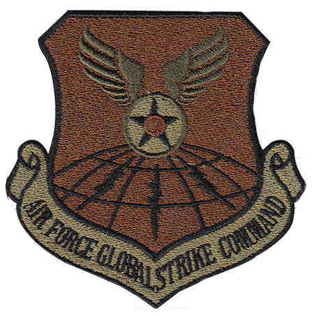Air Force Global Strike Command Majcom Spice Brown OCP Patch - alternate view