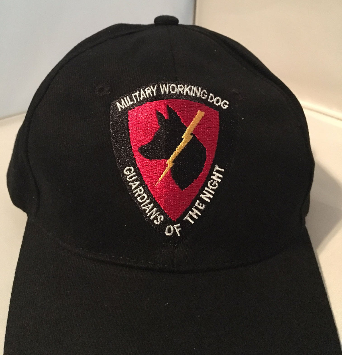 Guardians of the Night Cap / Hat - K-9 / K9 Black - alternate view