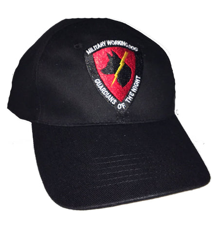 Guardians of the Night Cap / Hat - K-9 / K9 Black - alternate view