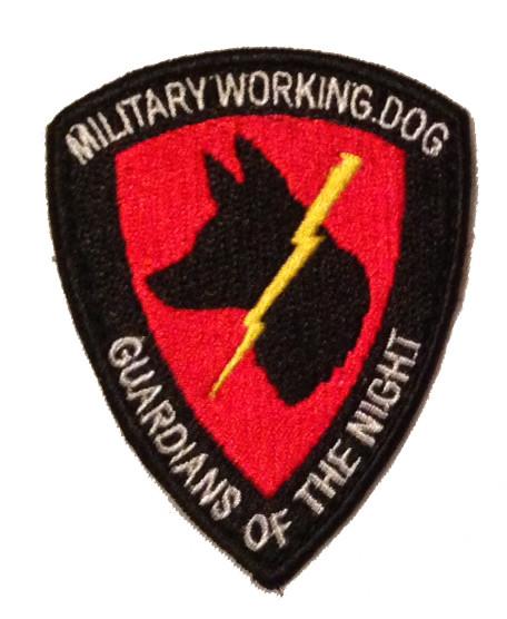 Guardians of the Night (GOTN) Patch - Black/Red - alternate view