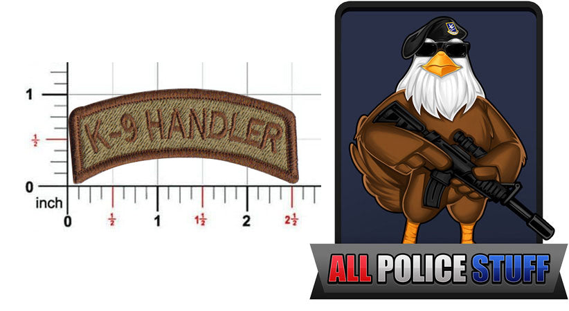 K-9 / K9 Handler OCP Tab in Spice Brown - 2 pack - alternate view