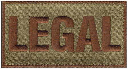 Legacy Legal (LEGAL) Shoulder Identifier Multicam OCP Patch - alternate view
