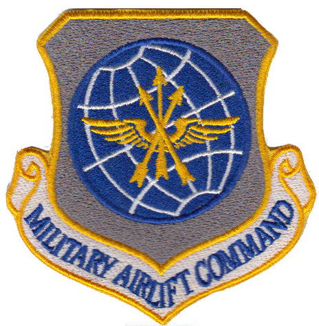 Military Airlift Command (MAC) Colored Replica Patch - alternate view