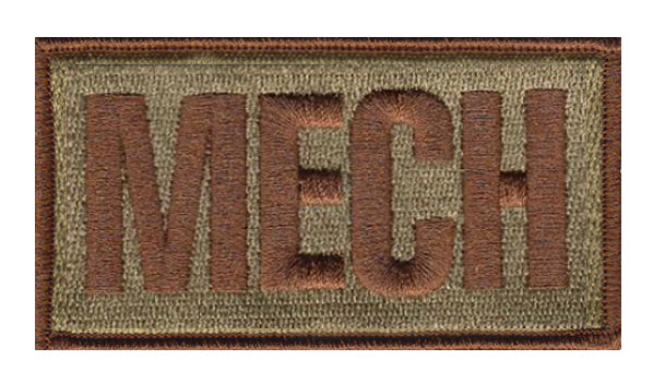 Maintenance (2A3X7 / 2A5X2) MECH Shoulder Identifier Multicam OCP Patch - alternate view