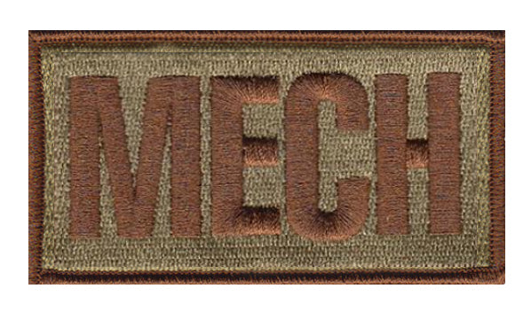 Mechanic (MECH) Shoulder Identifier Multicam/OCP Patch - 2 Pack