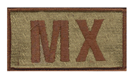 Aircraft & Missile Maintenance - MX Shoulder Identifier Multicam/OCP Patch - alternate view