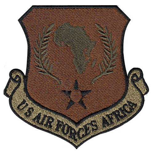 AF US Air Forces Africa Majcom Spice Brown OCP Patch - 2 Pack