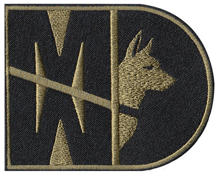 31 Kilo / 31K OCP Army MP K-9 / K9 MWD Patch - alternate view