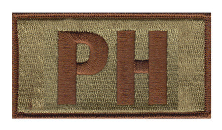 Legacy Public Health (PH) Shoulder Identifier Multicam/OCP Patch - alternate view
