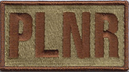 Logistics Plans (2G0X1) PLNR Shoulder Identifier Multicam/OCP Patch - alternate view