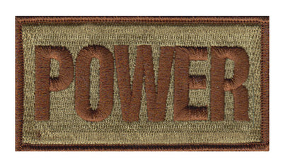 AF CE Power (POWER) Shoulder Identifier Multicam/OCP Patch - 2 Pack