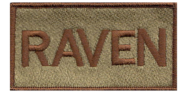 Raven Custom Shoulder Multicam/OCP Patch - alternate view