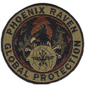 Security Forces Spice Brown Phoenix Raven Patch