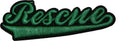Rescue Word Green Patch