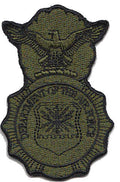 Security Forces Badges - OD Green