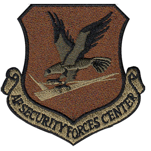 USAF Security Forces Center Spice Brown OCP Patch - alternate view
