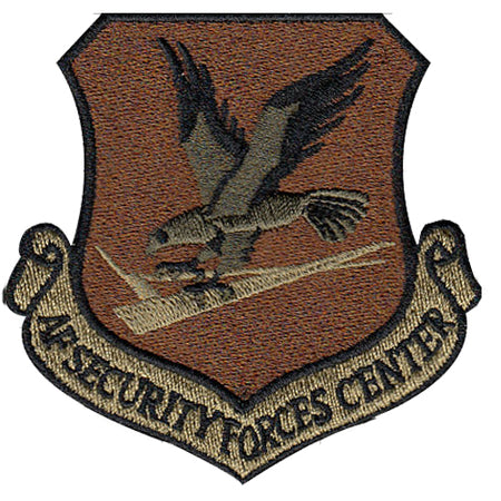 USAF Security Forces Center Spice Brown OCP Patch - alternate view