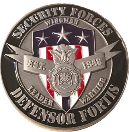 SF Hero of the Week Custom Challenge Coin - alternate view