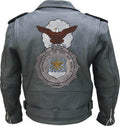 USAF Security Police/Forces Motorcycle Colored AP/SP/SF Patch